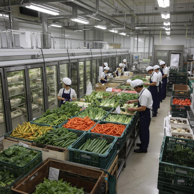 عمال فى مصانع