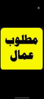 مطلوب عامل انتاج